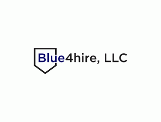 Blue4hire, LLC logo design by SelaArt