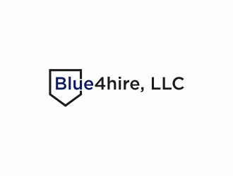 Blue4hire, LLC logo design by SelaArt
