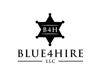 Blue4hire, LLC logo design by GassPoll