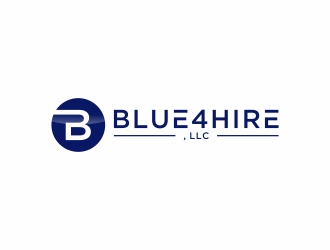 Blue4hire, LLC logo design by kurnia