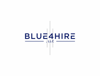 Blue4hire, LLC logo design by kurnia