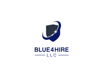 Blue4hire, LLC logo design by Susanti