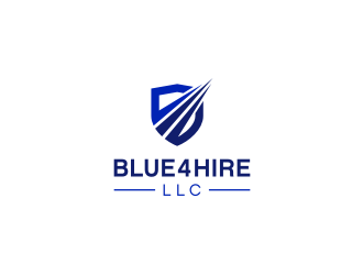 Blue4hire, LLC logo design by Susanti