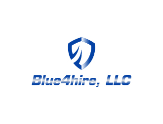 Blue4hire, LLC logo design by Dianasari