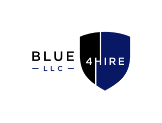 Blue4hire, LLC logo design by Zhafir