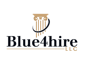 Blue4hire, LLC logo design by AamirKhan