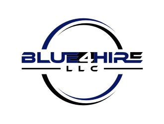 Blue4hire, LLC logo design by Zhafir