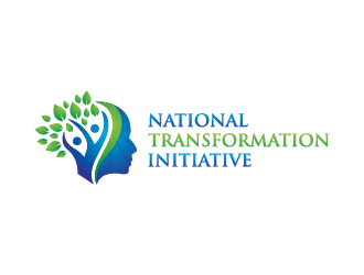 NATIONAL TRANSFORMATION INITIATIVE  logo design by mhala