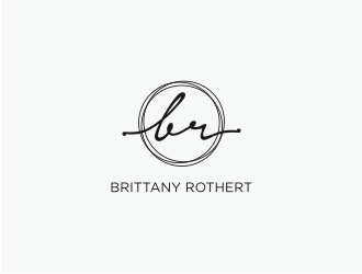Brittany Rothert logo design by Susanti