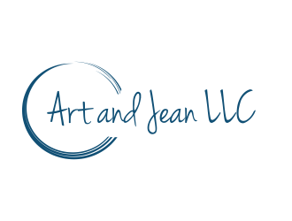 Art and Jean LLC logo design by Greenlight