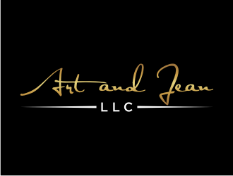 Art and Jean LLC logo design by puthreeone