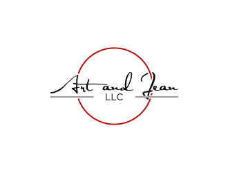 Art and Jean LLC logo design by sodimejo