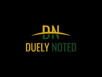 Duely Noted  logo design by aryamaity