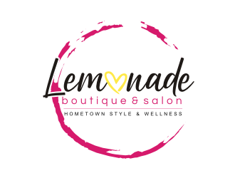 Lemonade -boutique & salon- logo design by coco