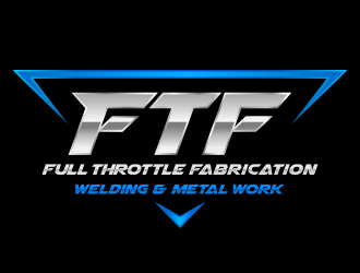 Full Throttle Fabrication  logo design by Gopil