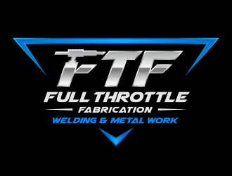 Full Throttle Fabrication  logo design by Gopil