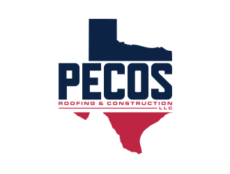 Pecos Roofing & Construction LLC logo design by wa_2