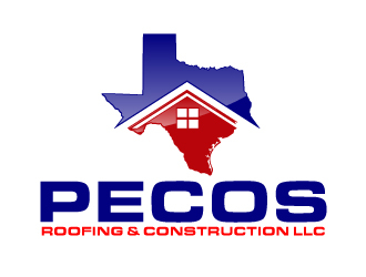 Pecos Roofing & Construction LLC logo design by AamirKhan