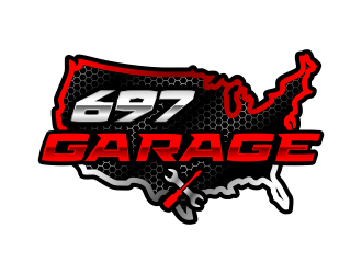 697 GARAGE logo design by done