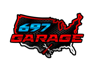 697 GARAGE logo design by done