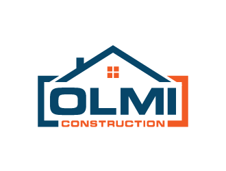 Olmi Construction  logo design by denfransko