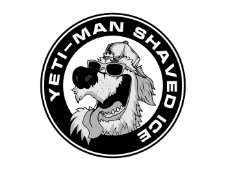 YETI-MAN SHAVED ICE logo design by rizuki