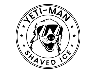 YETI-MAN SHAVED ICE logo design by rgb1