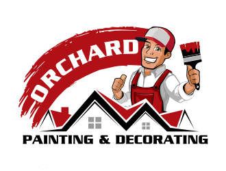 Orchard Painting and Decorating, Inc. logo design by coco