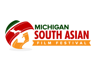 Michigan South Asian Film Festival logo design by jaize