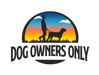 Dog Owners Only logo design by kunejo