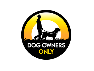 Dog Owners Only logo design by kunejo