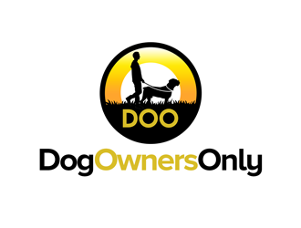 Dog Owners Only logo design by kunejo