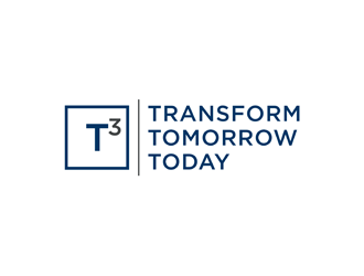 T3  logo design by alby