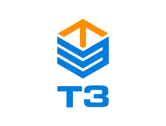 T3  logo design by creator_studios