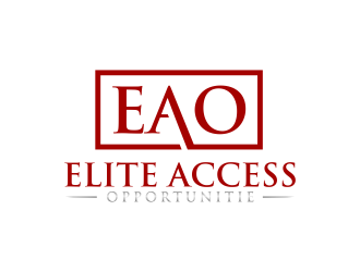 “Elite Access Opportunities” (“EAO”) logo design by GassPoll