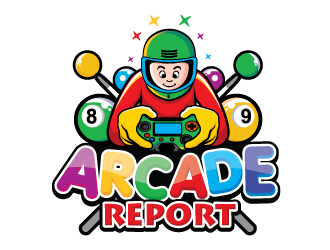 Arcade Report logo design by Sandip