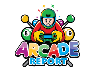 Arcade Report logo design by Sandip