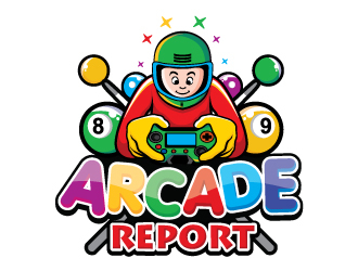 Arcade Report logo design by Sandip