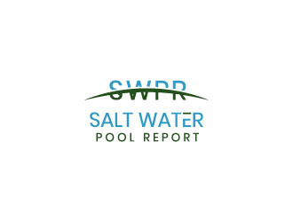 Salt Water Pool Report logo design by aryamaity