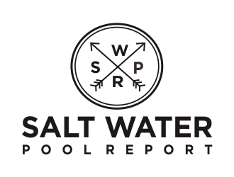 Salt Water Pool Report logo design by Greenlight