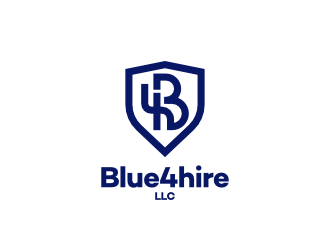 Blue4hire, LLC logo design by strangefish