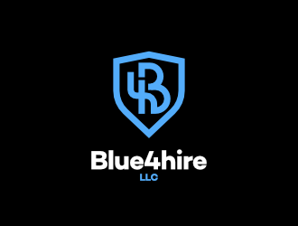 Blue4hire, LLC logo design by strangefish