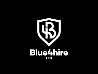 Blue4hire, LLC logo design by strangefish