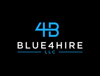 Blue4hire, LLC logo design by Galfine