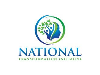 NATIONAL TRANSFORMATION INITIATIVE  logo design by mhala