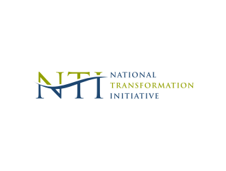 NATIONAL TRANSFORMATION INITIATIVE  logo design by Artomoro