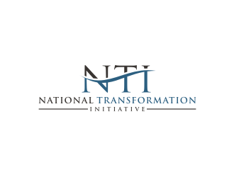 NATIONAL TRANSFORMATION INITIATIVE  logo design by Artomoro
