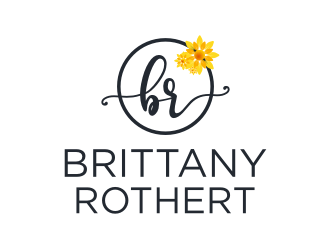 Brittany Rothert logo design by Garmos