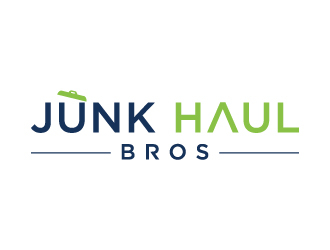 Junk Haul Bros logo design by Mirza