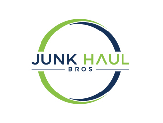 Junk Haul Bros logo design by Mirza